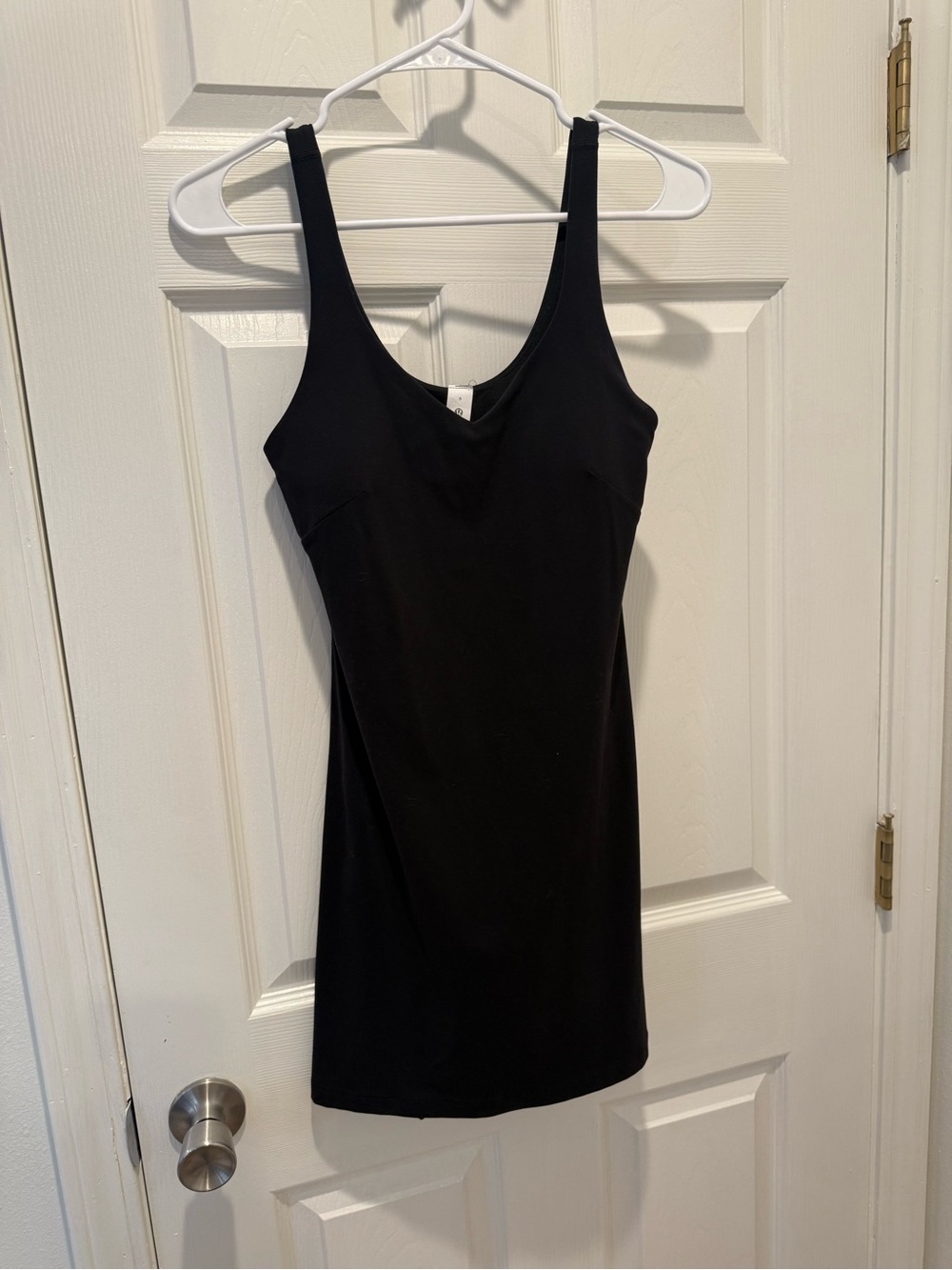 lululemon athletica Black Scoop Neck Mini Dress